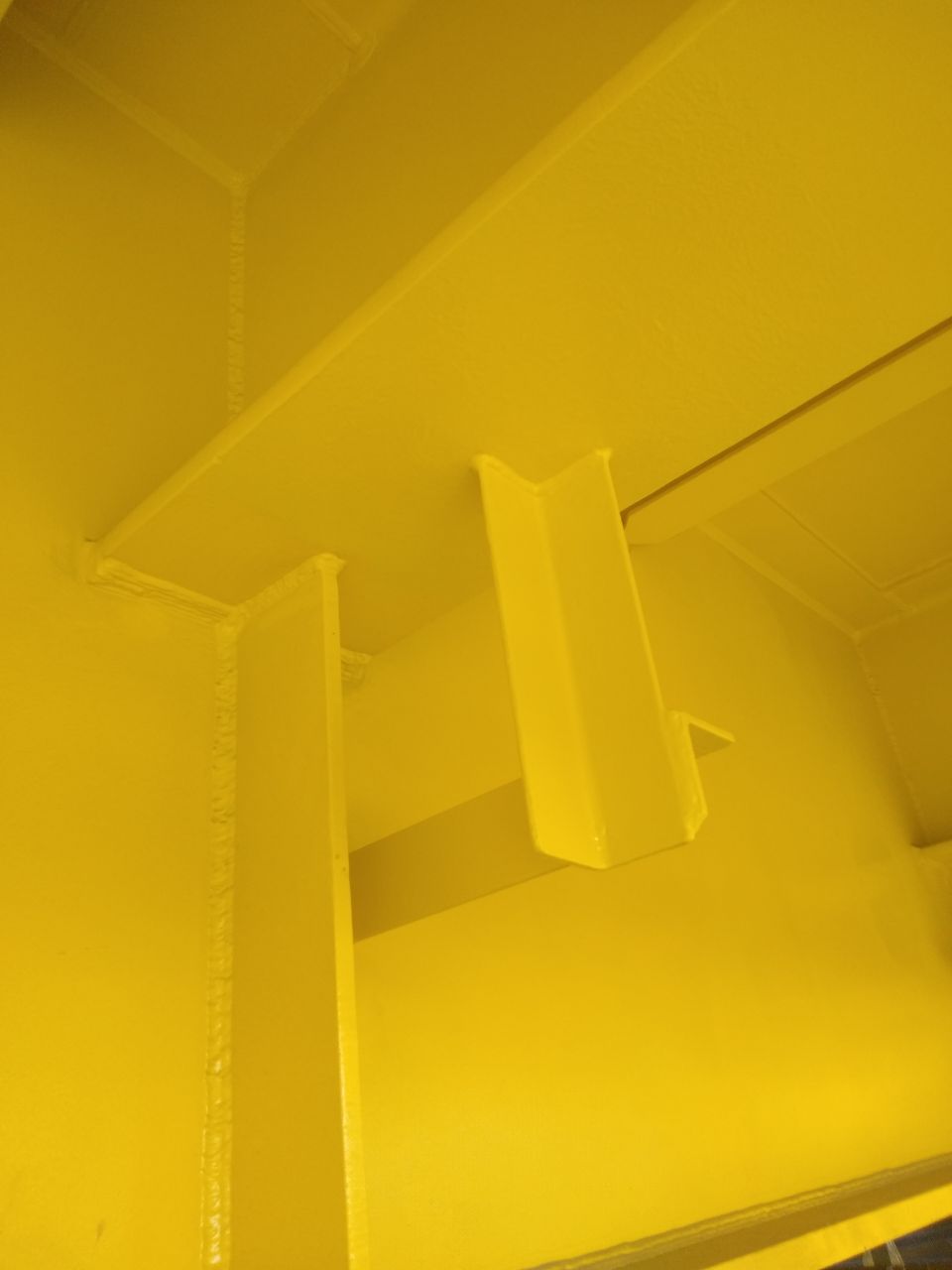 Completed painting work
